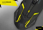 SNAKEBYTE mysz gamingowa RGB myszka dla graczy