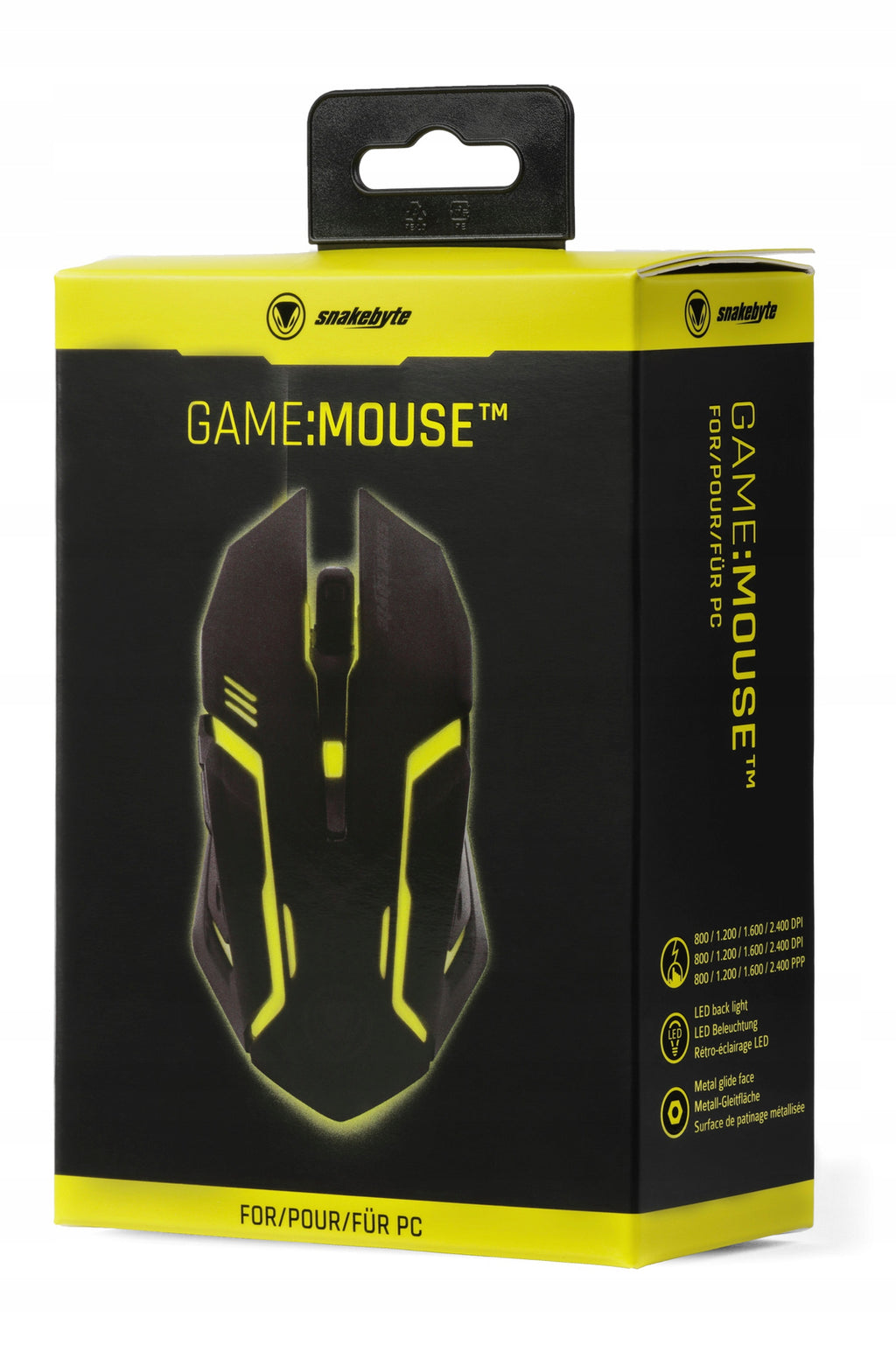 SNAKEBYTE mysz gamingowa RGB myszka dla graczy