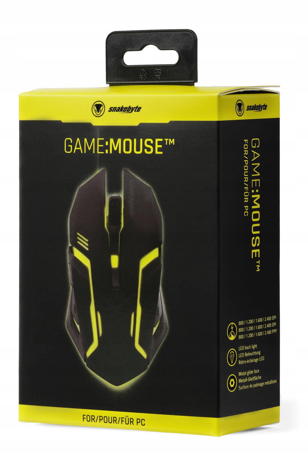 SNAKEBYTE mysz gamingowa RGB myszka dla graczy