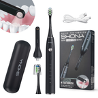 Soniczna szczoteczka do zębów SHONA sonic vision pro black + kamera Wi-fi