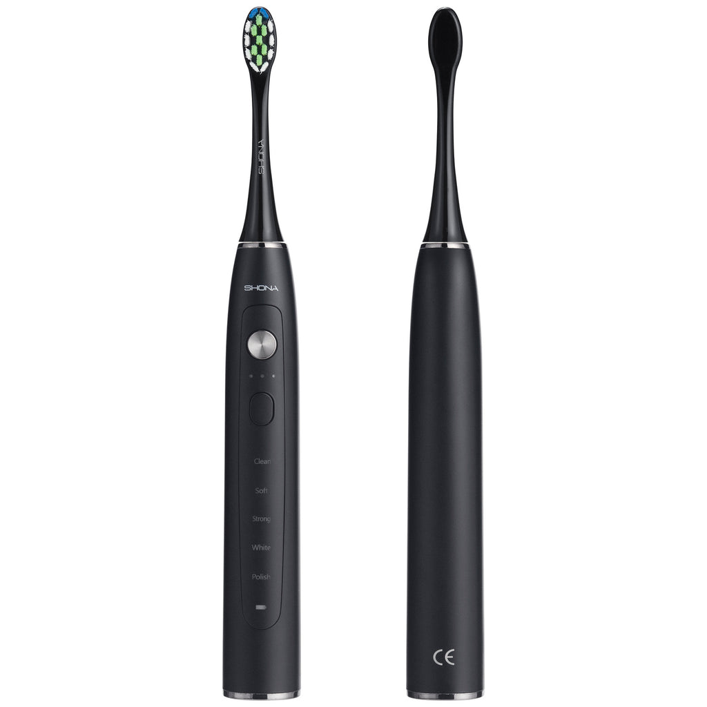 Soniczna szczoteczka do zębów SHONA sonic vision pro black + kamera Wi-fi