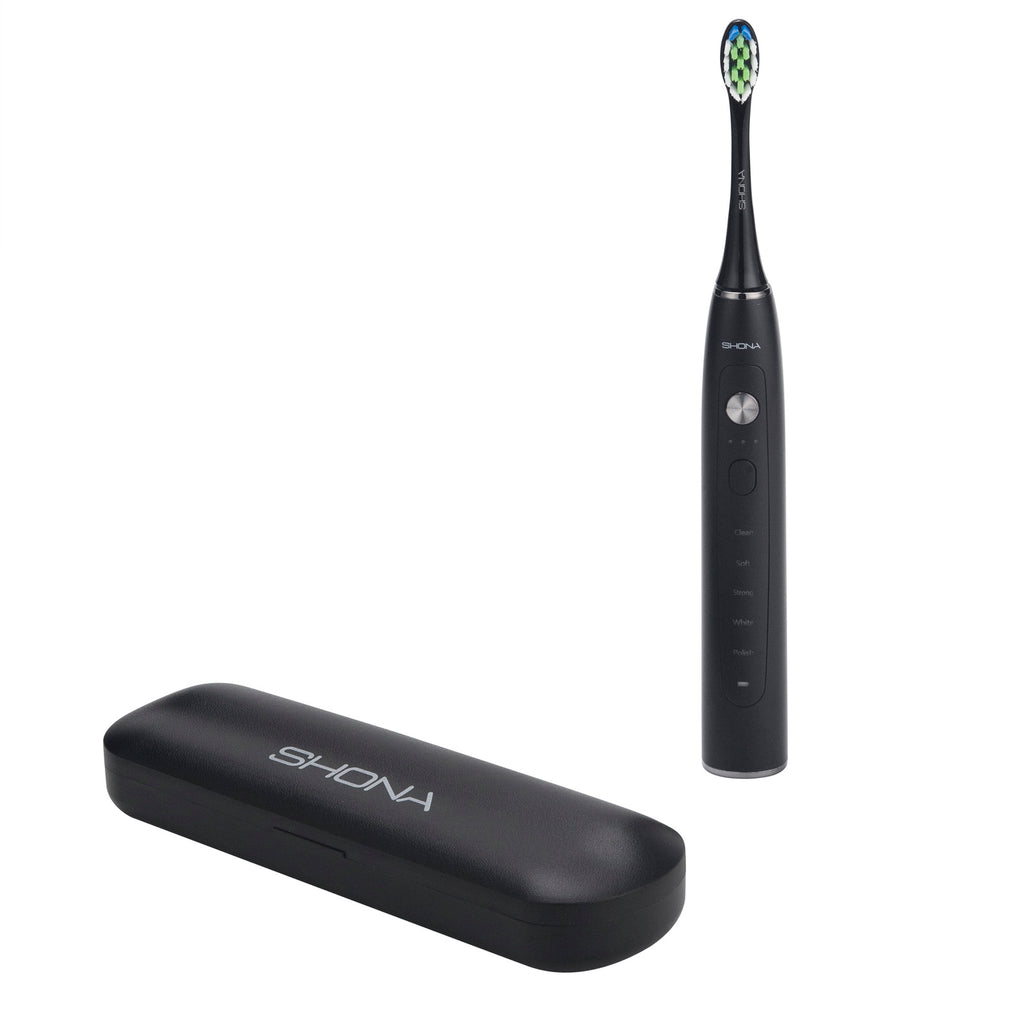 Soniczna szczoteczka do zębów SHONA sonic vision pro black + kamera Wi-fi