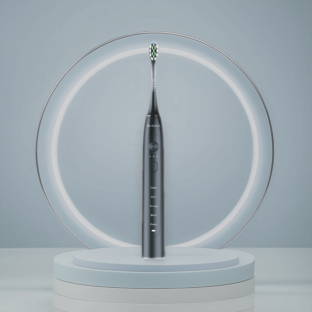 Soniczna szczoteczka do zębów SHONA sonic vision pro black + kamera Wi-fi