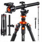 Statyw tripod ALU/MAG 231CM K234A7 KF09.087V6 wysoki pozioma kolumna k&f