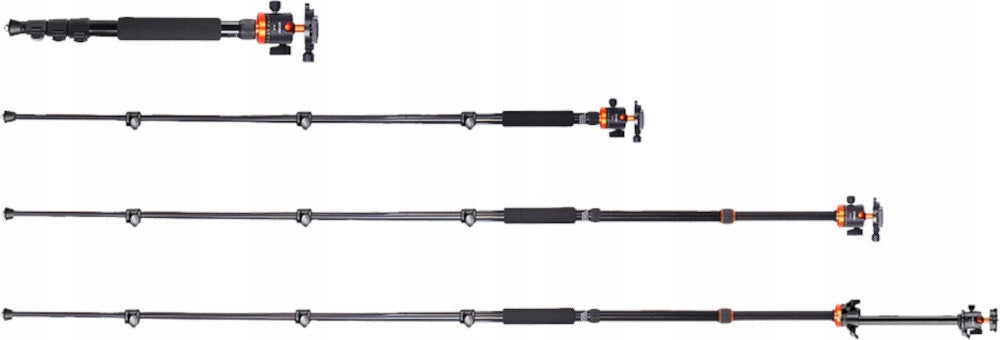 Statyw tripod ALU/MAG 231CM K234A7 KF09.087V6 wysoki pozioma kolumna k&f