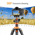 Statyw fotograficzny k&f ALU/MAG 175CM K254A3 SA254M2 tripod KF09.089 V1