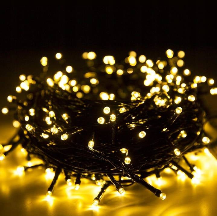 Świąteczne lampki choinkowe LED 500 biały ciepły