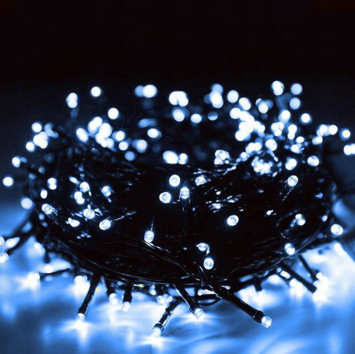 Świąteczne lampki choinkowe LED 500 biały zimny