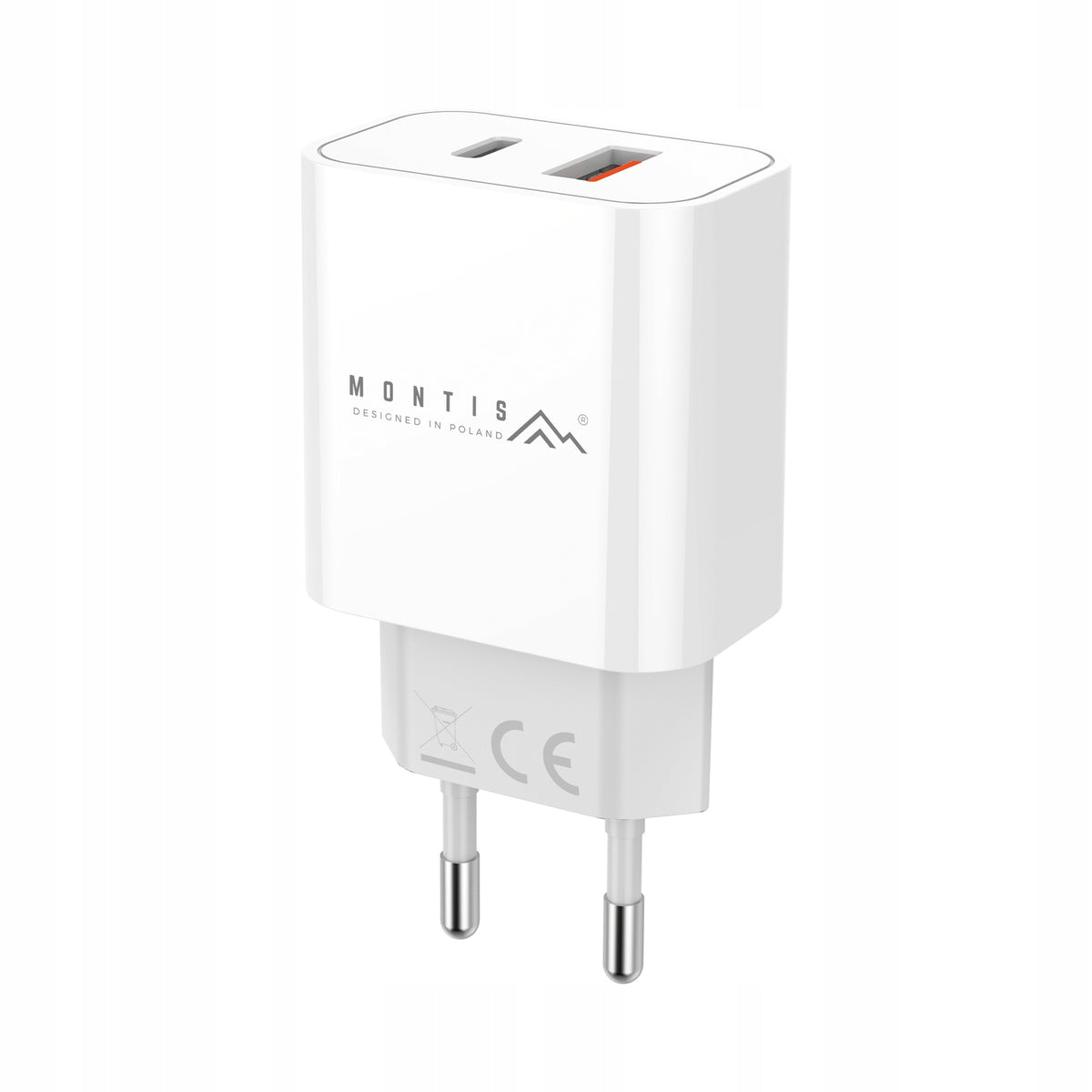 Szybka ładowarka sieciowa do telefonu smartfona 20W zasilacz 3A PD QC3.0