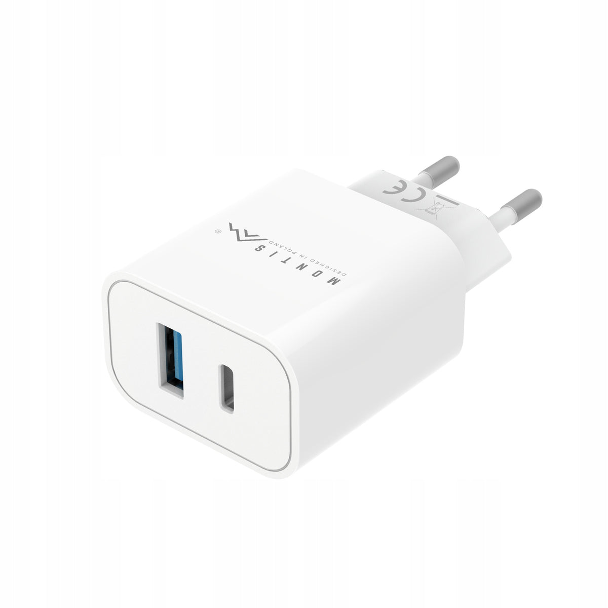 Szybka ładowarka sieciowa do telefonu smartfona 20W zasilacz 3A PD QC3.0