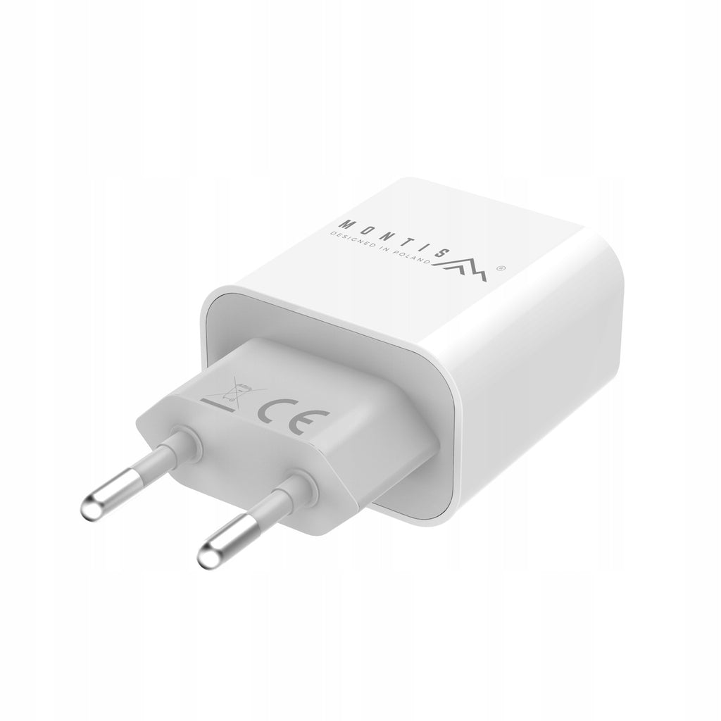 Szybka ładowarka sieciowa do telefonu smartfona 20W zasilacz 3A PD QC3.0