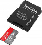 SanDisk Ultra microSDXC 64GB Android 140MB/s A1 UHS-I + Adapter