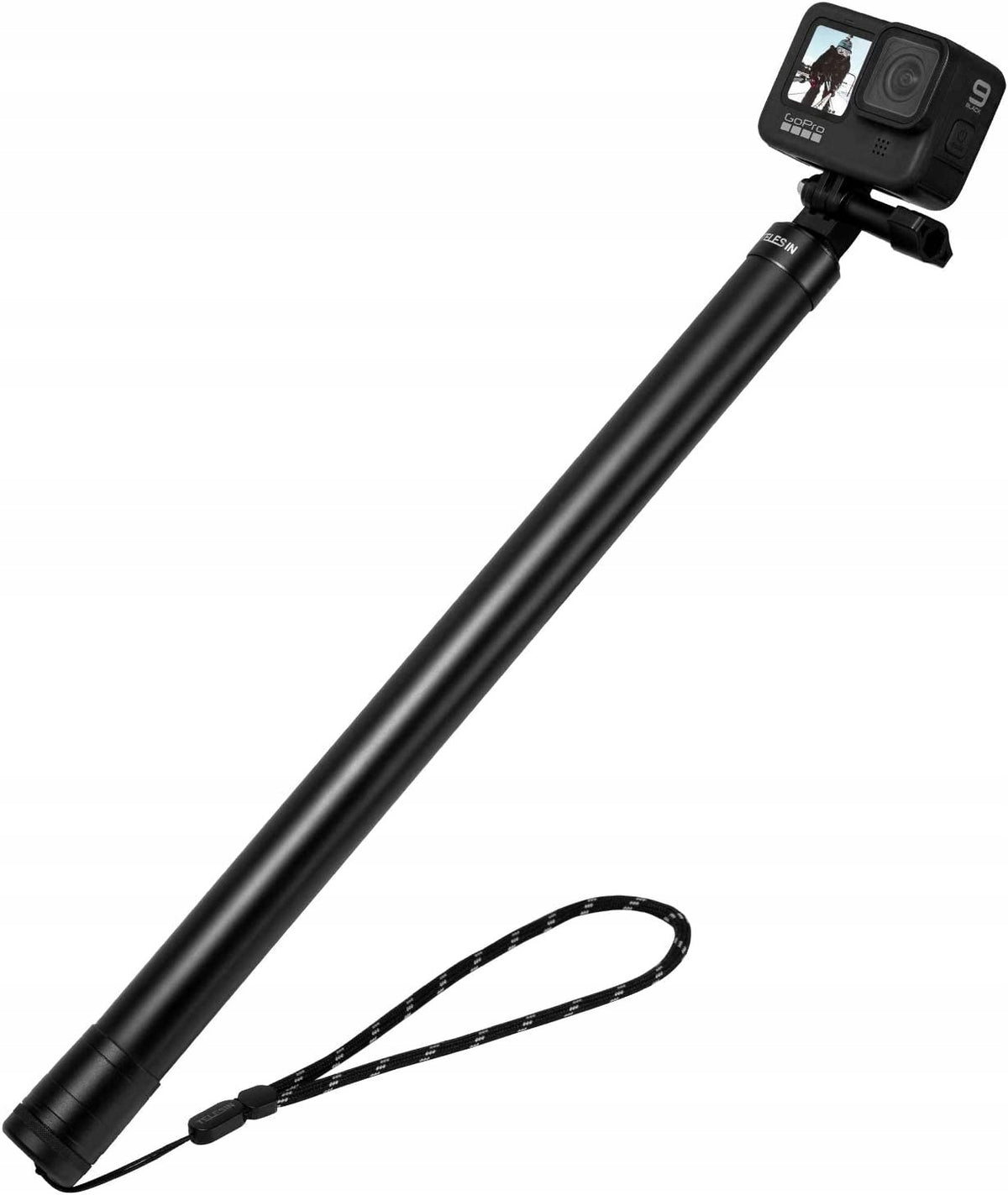Selfie stick 3m Telesin do kamer sportowych (IS-MN) carbon monopod