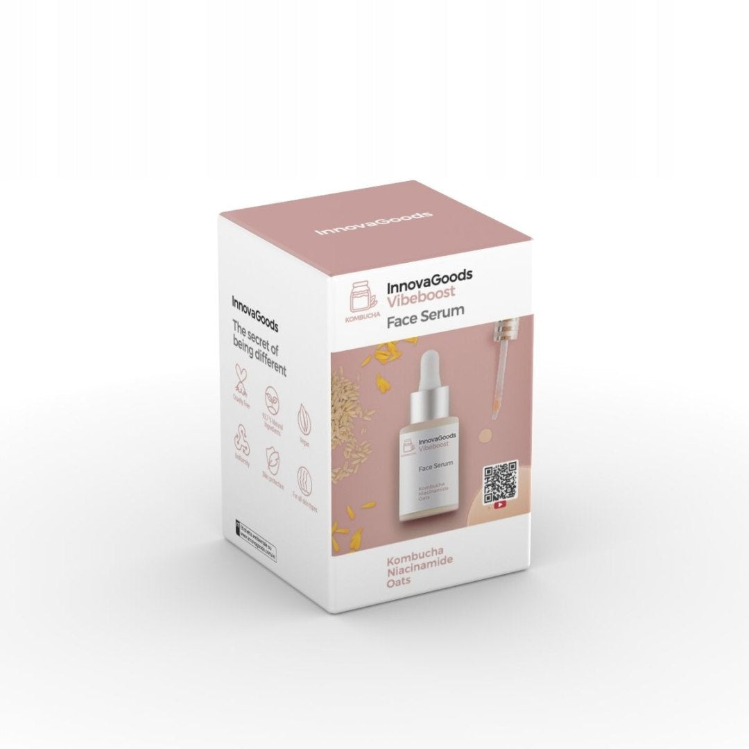 Serum do Twarzy Kombucha Vibeboost InnovaGoods wegańskie kwas hialuronowy