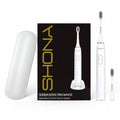 Shona Home pro - szczoteczka soniczna do zębów (biała, etui, 2x końcówki)