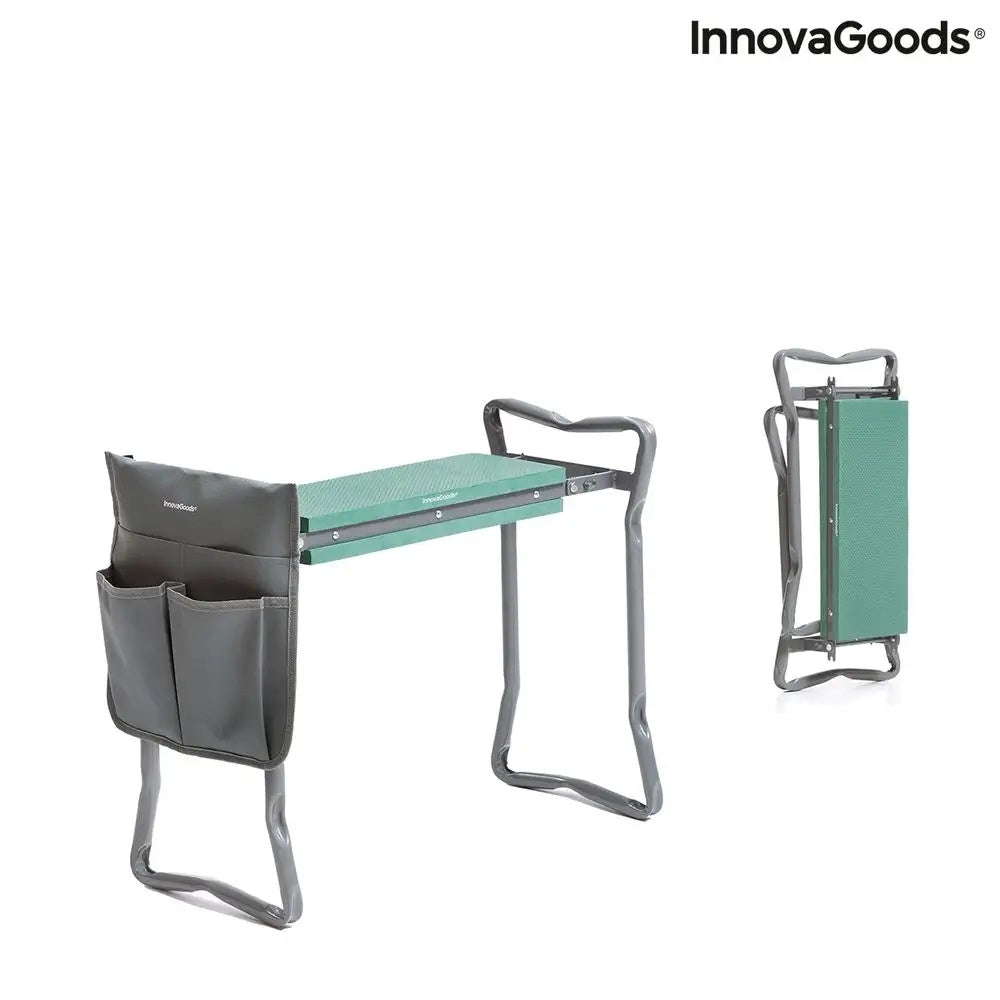 Składana ławka ogrodowa 3 w 1 Situl InnovaGoods z kieszonkami przenośna