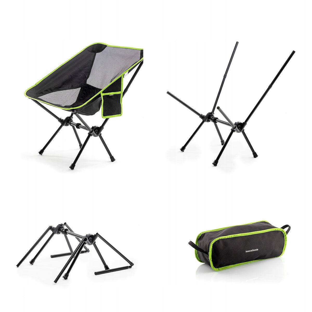 Składane Krzesło Kempngowe Folstul InnovaGoods Rybackie
