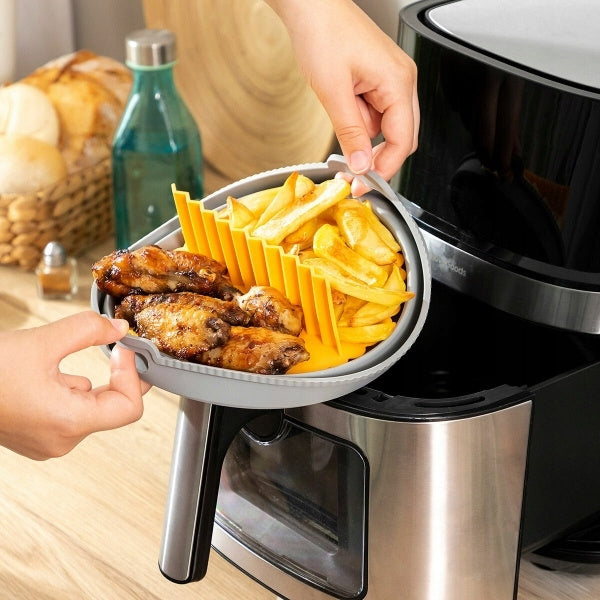 Składane silikonowe koszyki do frytkownicy Fliynner InnovaGoods