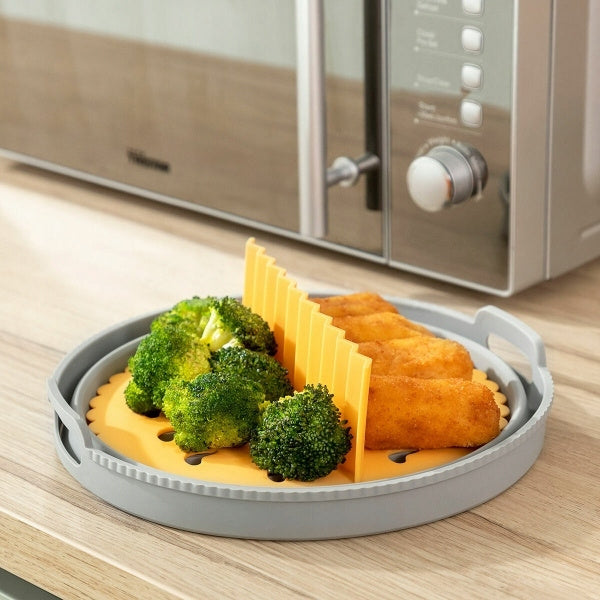 Składane silikonowe koszyki do frytkownicy Fliynner InnovaGoods