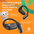 Słuchawki bezprzewodowe Bluetooth PowerLocus Open Ear dla dzieci Mkids1