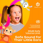 Słuchawki bezprzewodowe Bluetooth PowerLocus Open Ear dla dzieci Mkids1