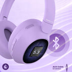 Słuchawki bezprzewodowe Bluetooth PowerLocus Universe ANC Micro Etui 60h