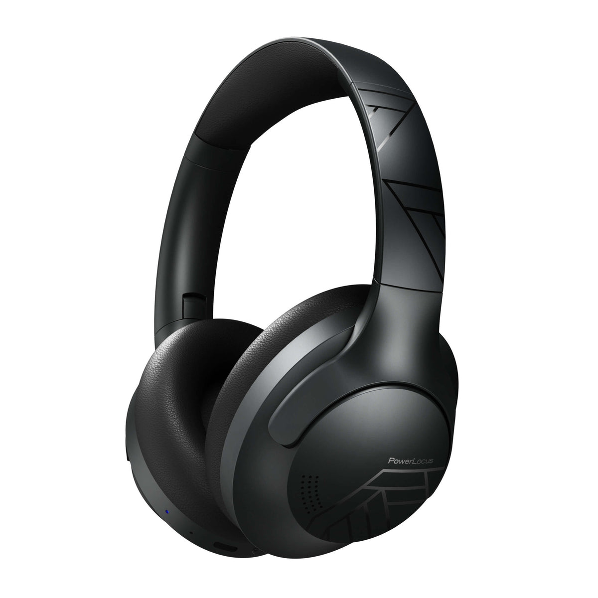 Słuchawki Bluetooth PowerLocus P3 Black Mikrofon Etui AUX BT Bluetooth