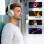 Słuchawki Bluetooth PowerLocus P3 Mint Mikrofon + Etui AUX BT Bluetooth 5.3