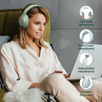 Słuchawki Bluetooth PowerLocus P3 Mint Mikrofon + Etui AUX BT Bluetooth 5.3