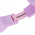 Słuchawki dla dzieci PowerLocus Kids PurplePink CAT bezprzewodowe Bluetooth
