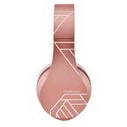 Słuchawki dla dzieci PowerLocus Kids RoseGold bezprzewodowe Bluetooth / FM