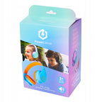 Słuchawki dla dzieci PowerLocus Kids TealPurple cat bezprzewodowe Bluetooth