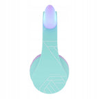Słuchawki dla dzieci PowerLocus Kids TealPurple cat bezprzewodowe Bluetooth