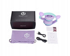 Słuchawki dla dzieci PowerLocus Kids TealPurple cat bezprzewodowe Bluetooth