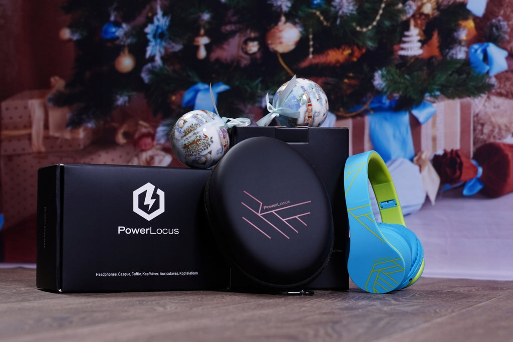 Słuchawki dla dzieci PowerLocus Kids bluegreen bezprzewodowe Bluetooth