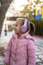 Słuchawki dla dzieci PowerLocus Kids metalpurple bezprzewodowe Bluetooth