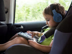 Słuchawki dla dzieci bezprzewodowe nauszne PowerLocus P1Kids kabel + etui