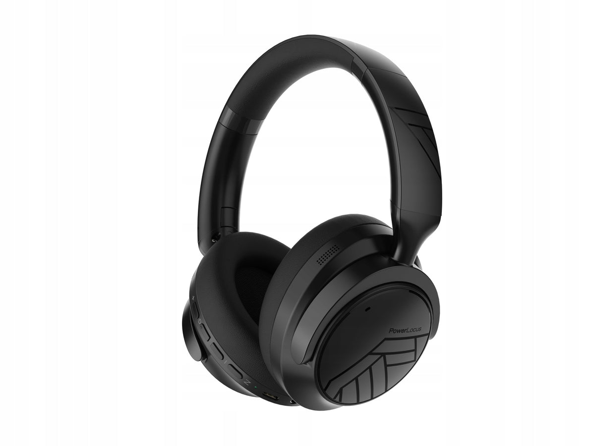 Słuchawki premium 70h Bluetooth PowerLocus Moonfly / Mikrofon / ANC + Etui