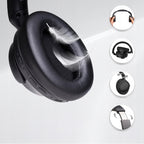 Słuchawki premium 70h Bluetooth PowerLocus Moonfly / Mikrofon / ANC + Etui