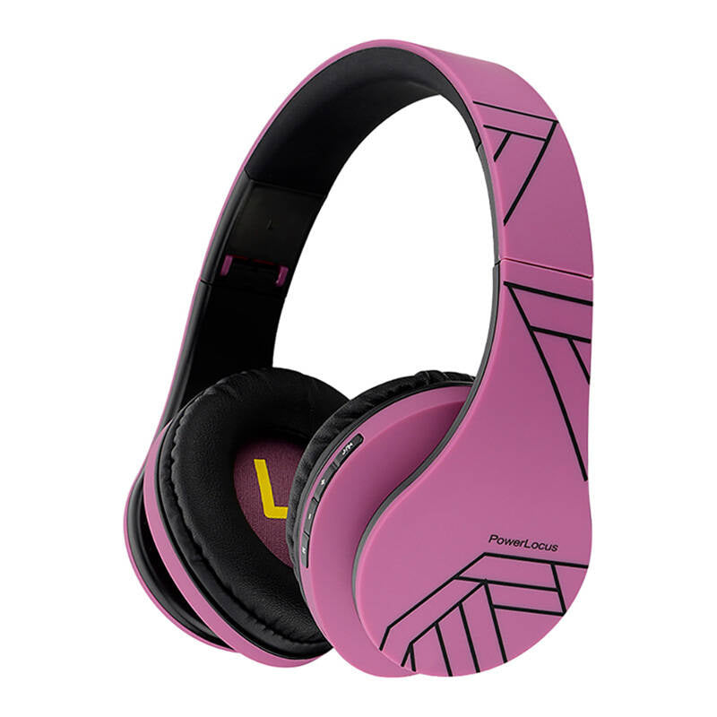 Słuchawki PowerLocus P2 bezprzewodowe blackpurple Bluetooth / microSD / FM