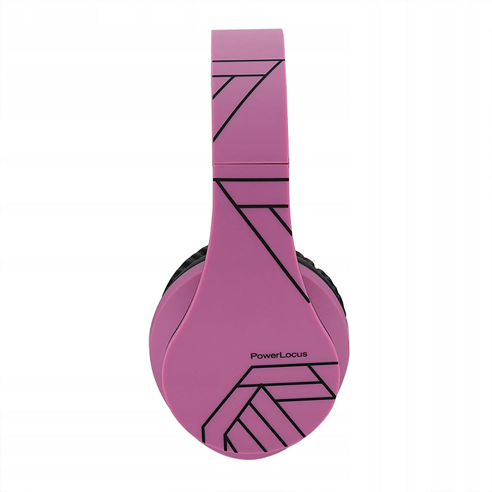 Słuchawki PowerLocus P2 bezprzewodowe blackpurple Bluetooth / microSD / FM