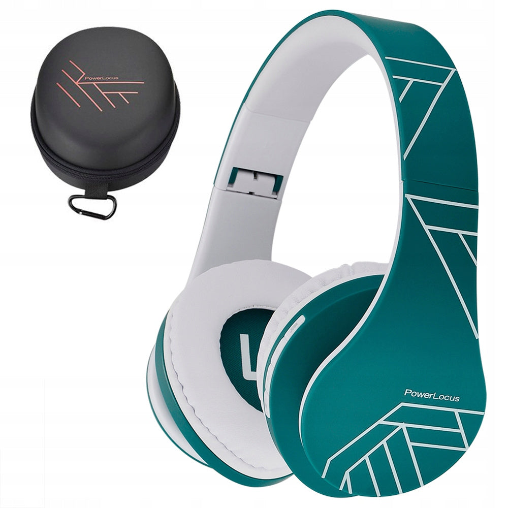 Słuchawki PowerLocus P2 bezprzewodowe OceanBlue Bluetooth / microSD / radioFM