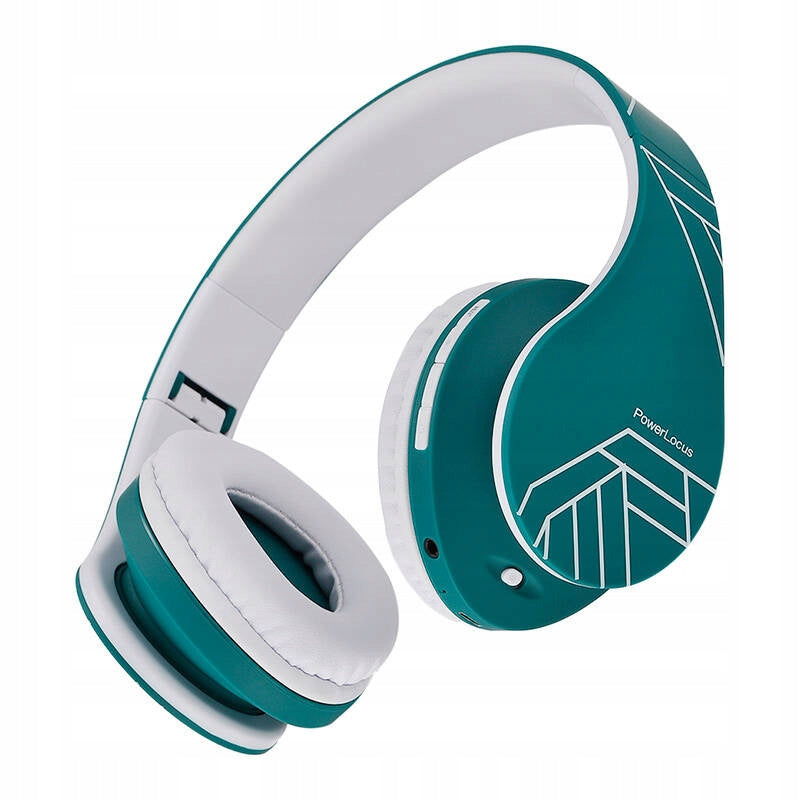 Słuchawki PowerLocus P2 bezprzewodowe OceanBlue Bluetooth / microSD / radioFM