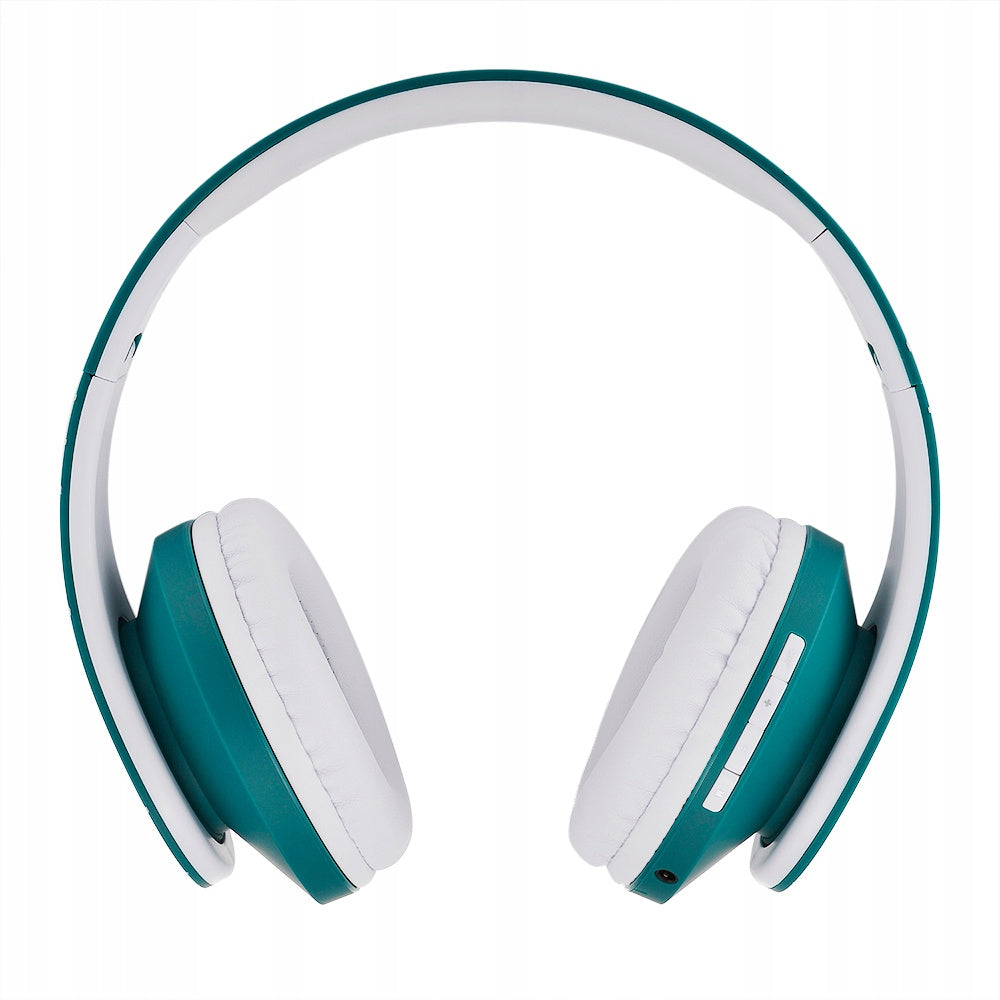 Słuchawki PowerLocus P2 bezprzewodowe OceanBlue Bluetooth / microSD / radioFM