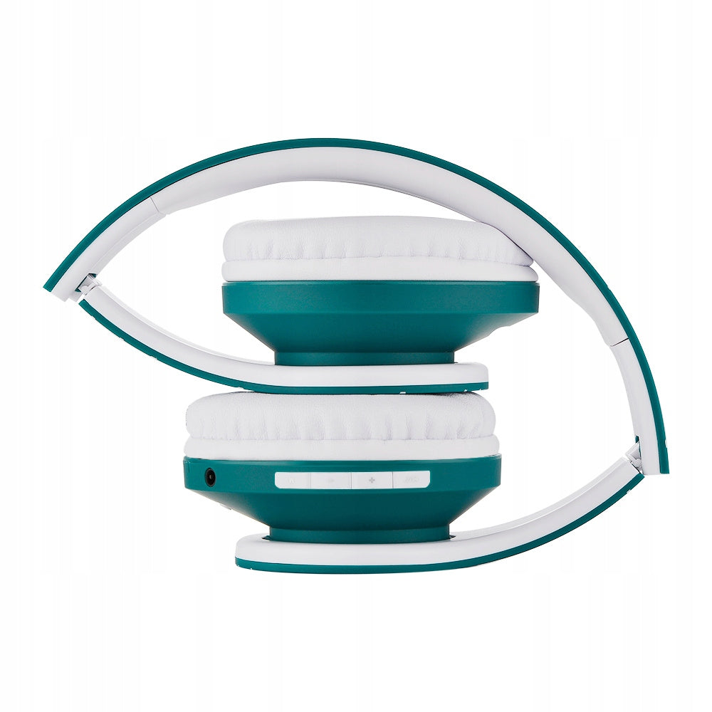 Słuchawki PowerLocus P2 bezprzewodowe OceanBlue Bluetooth / microSD / radioFM