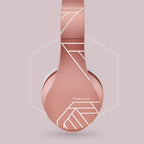Słuchawki PowerLocus P2 bezprzewodowe RoseGold Bluetooth / microSD / radioFM
