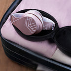 Słuchawki PowerLocus P2 bezprzewodowe RoseGold Bluetooth / microSD / radioFM