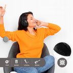 Słuchawki bezprzewodowe Bluetooth PowerLocus Orion Black MikroAUX Etui 70h