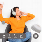 Słuchawki bezprzewodowe Bluetooth PowerLocus Orion Sand MikroAUX Etui 70h