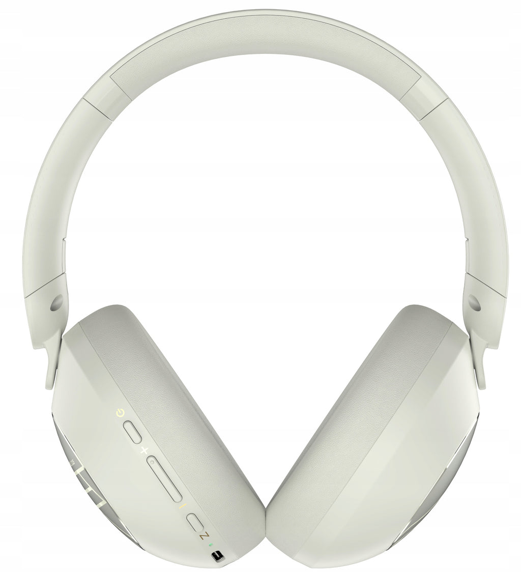 Słuchawki bezprzewodowe Bluetooth PowerLocus Orion Sand MikroAUX Etui 70h